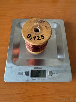 Medený drôt – rôzne priemery (0,12 až 1,8 mm) - 4