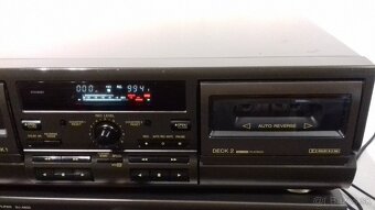 Kazetovy 2- deck TECHNICS RS-TR373 Dolby B, C = vyroba Japan - 4