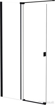 Sprchovy kut Besco Vayo black 100 x 200 cm - 4