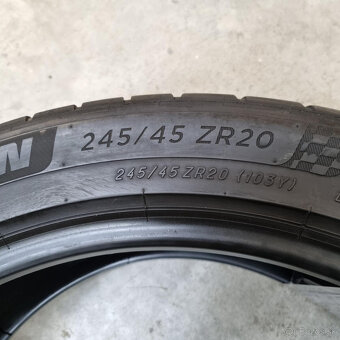 Letné pneumatiky 245/45 R20 MICHELIN DOT2319 - 4
