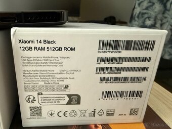Xiaomi 14 Black 12/512GB - 4