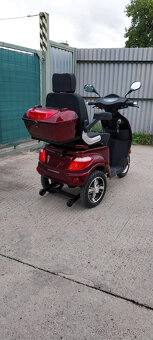 Elektrická trojkolka pre seniorov, invalidný vozík 48V - 4