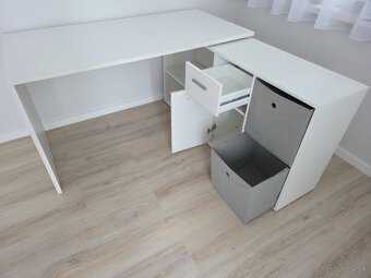 Pracovný stôl rohový - 4