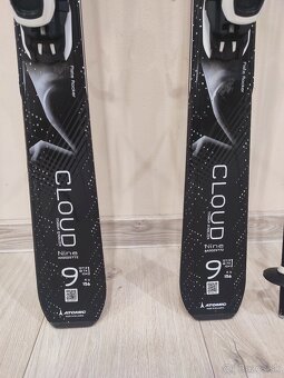 Dámske zjazdové lyže Atomic Cloud 9 + lyžiarky Atomic Hawks - 4