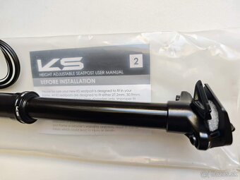 KIND SHOCK RAGE-i teleskopická sedlovka 31.6mm, 150mm, nová - 4