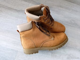 Dámske kožené topánky STRADIVARIUS v-eľ. 40 - 4