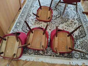 Retro stoličky šuman - 4