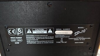 Cvičné gitarové kombo Squier SP-10 (10W) - 4