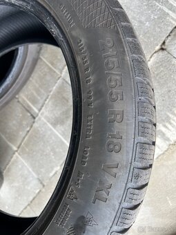 Predám zimné pneumatiky 215/55r18 - 4