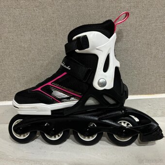 Detské rastúce kolieskové korčule Rollerblade, EU 33-36,5 - 4