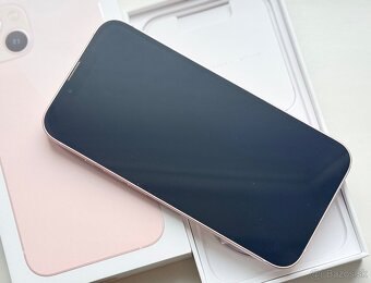 iPhone 13 Pink BATERIE 100% TOP - 4