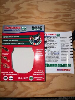 TECMATE nabíjačka OPTIMATE Lithium 4s, 12V - 0.8A, TM470 - 4