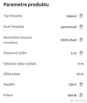 Kalove cerpadlo - Wolpertech WT 400 F - 4