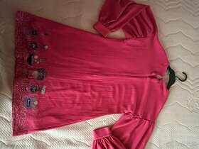 Ružové šaty Boboli veľkosť 152 - 4