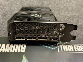 Predám kartu Zotac Geforce RTX 3060 Ti OC 8GB LHR - 4