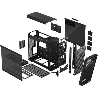 PC Skinka Fractal Design Torrent TG Dark - 4