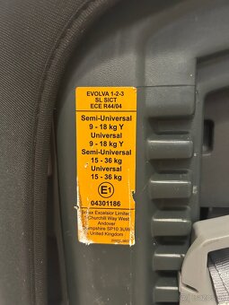 Britax Romer Evolva 123 SL SICT 2022- Cosmos Black - 4