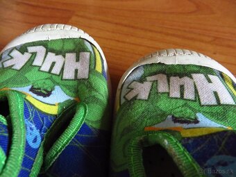 Detské plátenky - HULK - veľ. 24 - vn. dl. 16,5 cm - 4