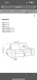 Kivik dvojpohovka - 4