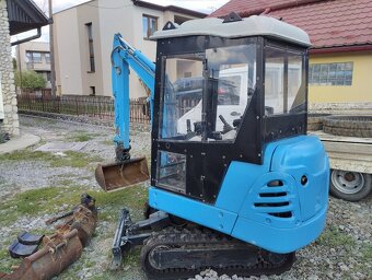 Predám minibager IHI 1750kg - 4