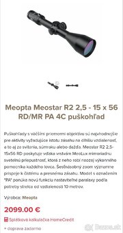 Meopta puškohľad - 4