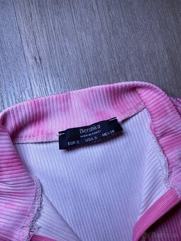 Dámsky ružový overal Bershka, veľkosť S (XS–S) - 4