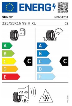 225/55r16 zimné - 4