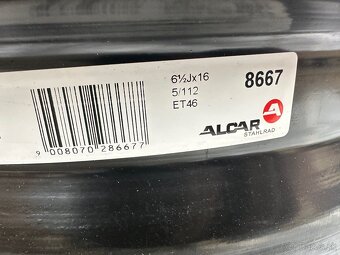 Plechové disky 16” 5x112 - 4