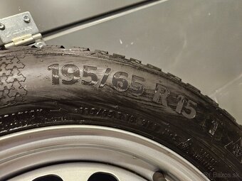 Zimná sada VW - 5x112 r15 + pneu 195/65 r15 - 4