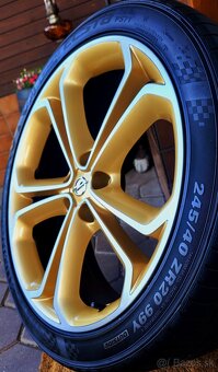 alu R20 5x115 orig. Opel Astra J +Insignia letné pneu 245/40 - 4