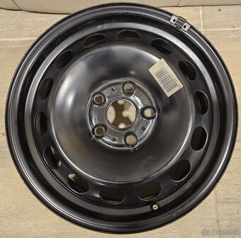 Originálne plechové disky VW - 5x112 r16 - 4