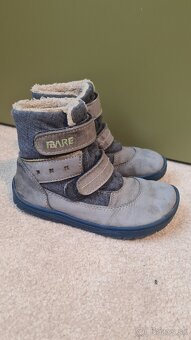 Zimné prechodné barefoot FARE topánky 27 - 4