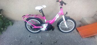 Predám dievčenský bicykel leader Fox 16" kolesa.Pre deti od - 4