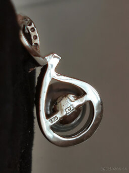 Strieborný set s perlami - 4