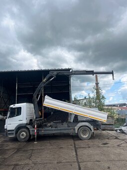 Autodoprava s hydraulickou rukou - 4