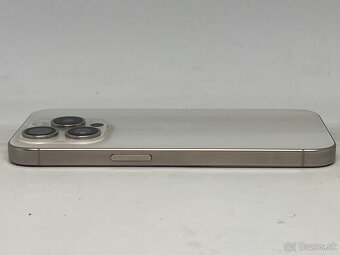 IPHONE 15 PRO WHITE TITANIUM 128GB ZÁRUKA - VEĽMI PEKNÝ STAV - 4