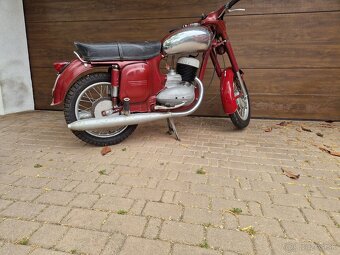 Jawa 250 typ 559 rv 67 platne doklady biele spz - 4