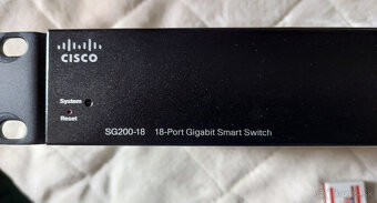 Predám Switch Cisco SG200-18 , 16+2 port - 4