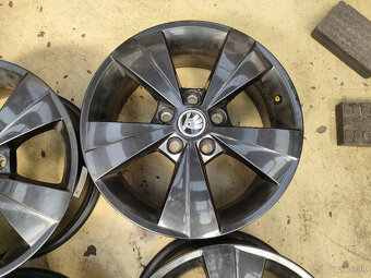 Originál alu disky Škoda-CEVHER 6,5Jx16 ET46 5x112 - 4