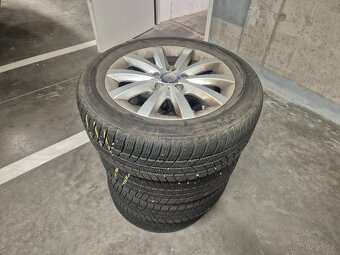 Originál Mercedes disky + zimné Barum 205/55 R16 – TOP stav - 4
