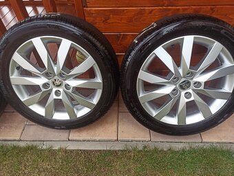 Alu sada Crystal 17 s letnými pneu Barum - 4