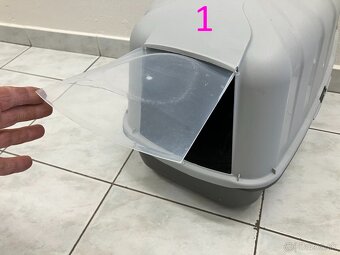 Mačacia toaleta a misky na krmivo - 4