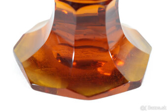 váza Moser s oroplastikou - 4