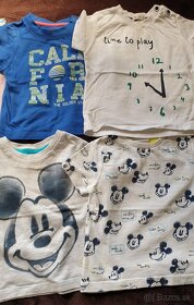 7x tričko, 5x kraťase, nohavice veľ. 74 - 80 - 4