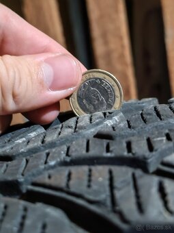 Plechové disky VW + zimné pneumatiky 195/65 r15 - 4