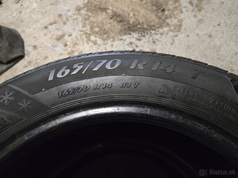 2x zimné pneu 165/70r14 - 4