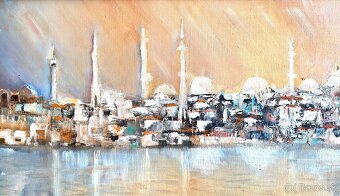 Starý obraz, olejomalba - 4