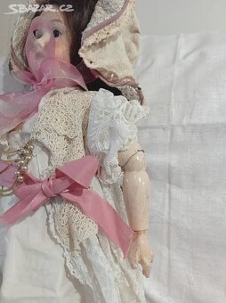 Starožitná kloubová panenka. - 4
