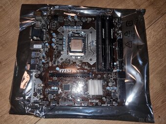 Základná doska MSI H170, I5 6400, 8GB ram - 4