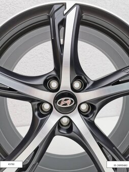 Nové Hyundai Tucson,I40,I30 7,5X17 ET50 Alu disky 5x114,3 12 - 4